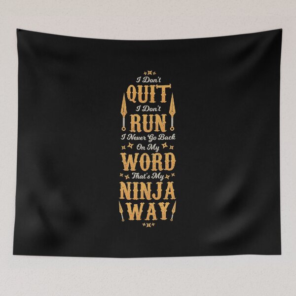 Item preview, Ninja Way designed and sold by CrazyPhrase.