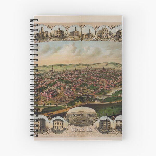 Item preview, York, Pennsylvania (1879) designed and sold by allhistory.