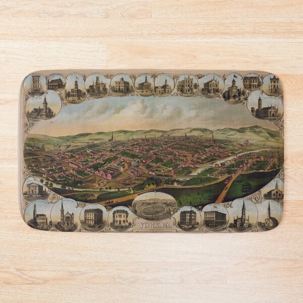Item preview, York, Pennsylvania (1879) designed and sold by allhistory.