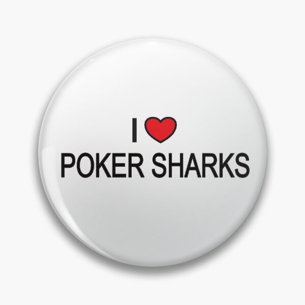 Item preview, I Love Poker Sharks. I Heart Poker Sharks. Humorous  designed and sold by luvmhykdesigns.