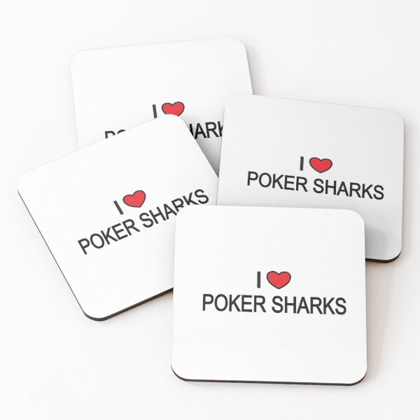 Item preview, I Love Poker Sharks. I Heart Poker Sharks. Humorous  designed and sold by luvmhykdesigns.