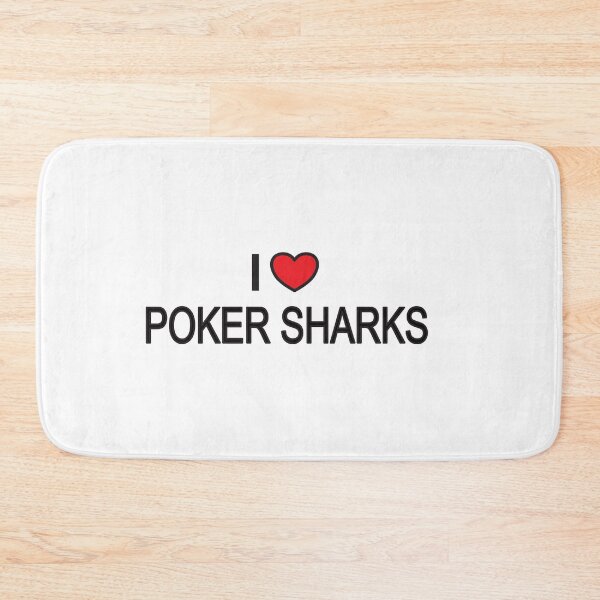 Item preview, I Love Poker Sharks. I Heart Poker Sharks. Humorous  designed and sold by luvmhykdesigns.