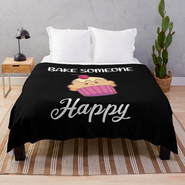 Item preview, BAKE Someone Happy,  funny Quote, funny gifts designed and sold by DANT-shirts.