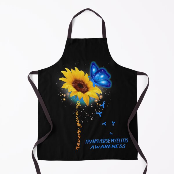 Item preview, Never Give Up Sunflower Ribbon Transverse Myelitis Awareness designed and sold by deputylove.