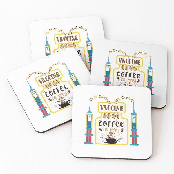 Item preview, Coffee is my vaccine: Funny design for all coffee lovers. designed and sold by fajali master.