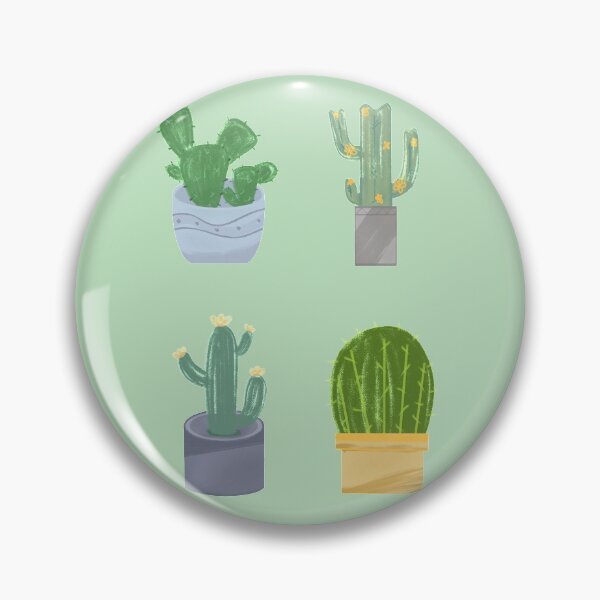 Artikelvorschau, Cacti Succulents Plotted Plants entworfen und verkauft von cinxart.