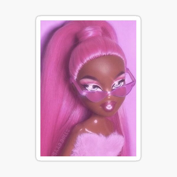 Y2k Aesthetic Pink Bratz Doll Sticker For Sale By Angela Aurel