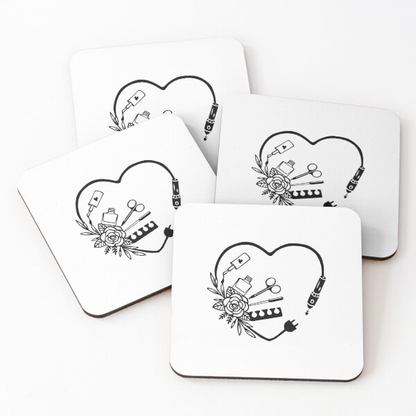 Item preview, Nail tech heart designed and sold by RubensRail.