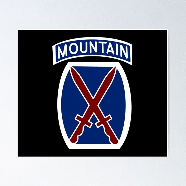 Item preview, 10th Mountain  designed and sold by SoupSandwitch.