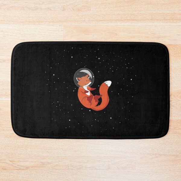 Item preview, Fox Float In Space Alone | Cosmic Animal designed and sold by artado.