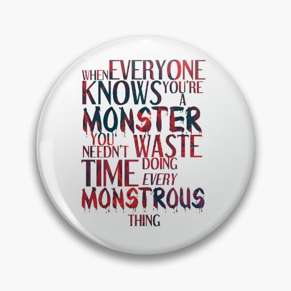 Item preview, Six of Crows-Inspired "Every Monstrous Thing" designed and sold by mulberrydragon.