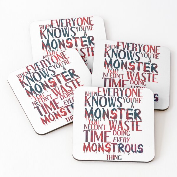 Item preview, Six of Crows-Inspired "Every Monstrous Thing" designed and sold by mulberrydragon.