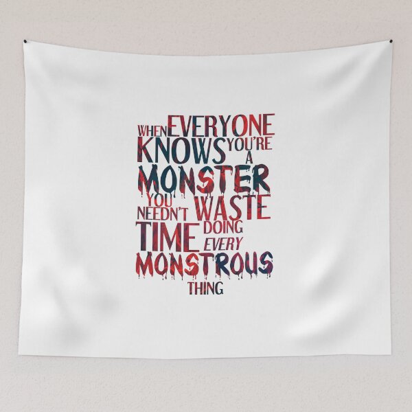 Item preview, Six of Crows-Inspired "Every Monstrous Thing" designed and sold by mulberrydragon.