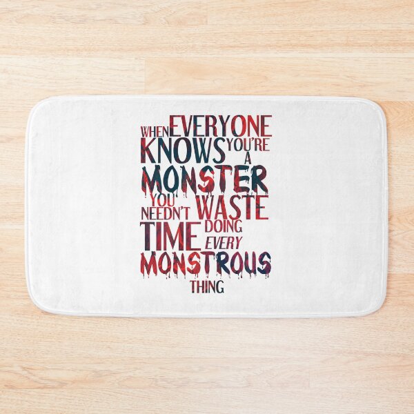 Item preview, Six of Crows-Inspired "Every Monstrous Thing" designed and sold by mulberrydragon.