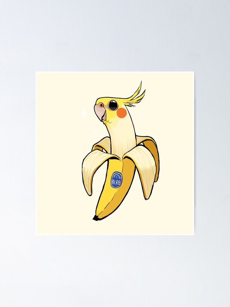 cockatiel banana