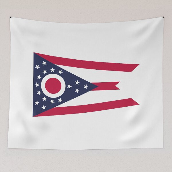 Item preview, The Ohio Flag (State Flag of Ohio) designed and sold by franklinprintco.
