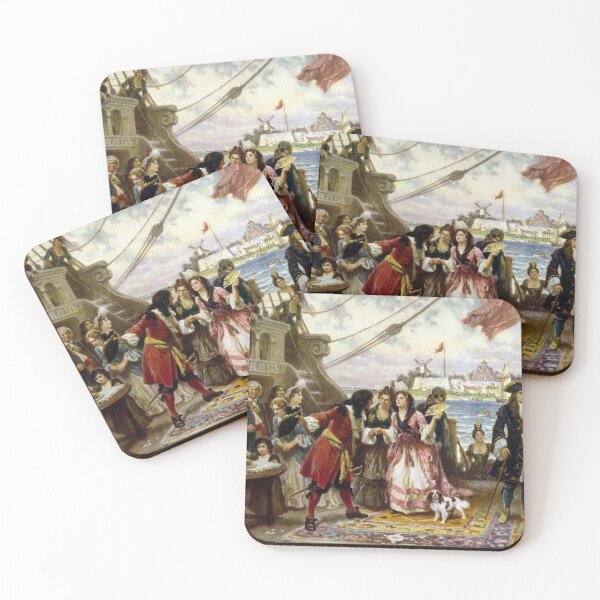 Item preview, Captain Kidd in New York Harbor - Jean Leon Gerome Ferris designed and sold by warishellstore.