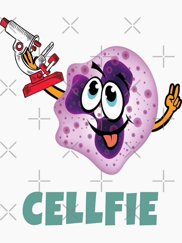 Thumbnail 3 of 3, Sticker, MEDICAL LABORATORY SCIENTIST TECH CELLFIE designed and sold by Hippiesole.