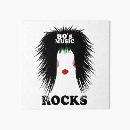 Artikel-Vorschau von Hair Metal Eighties Music Rocks, designt und verkauft von piedaydesigns.