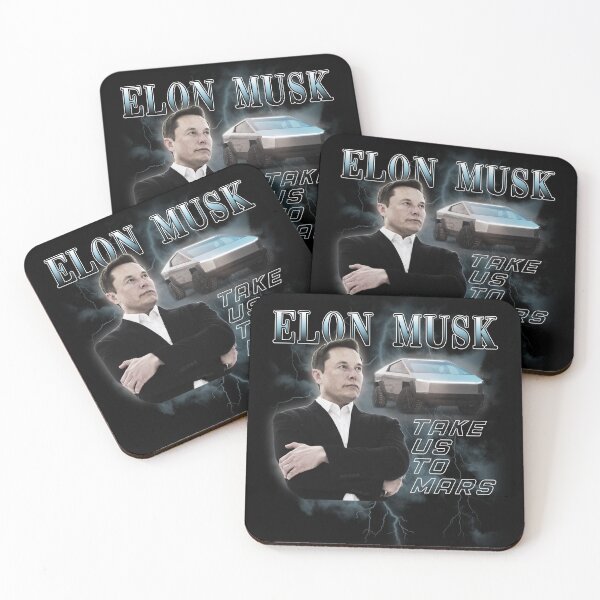 Artikelvorschau, Elon Musk Technoking von Tesla - SpaceX - Dogecoin - Dogefather - Hodl - Zum Mond - Bring uns zum Mars entworfen und verkauft von nomadique.