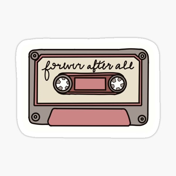 Item preview, Forever After All Sticker designed and sold by katiedoitt.