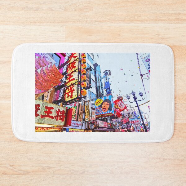 Item preview, Busy street in Osaka designed and sold by AbinSur99.
