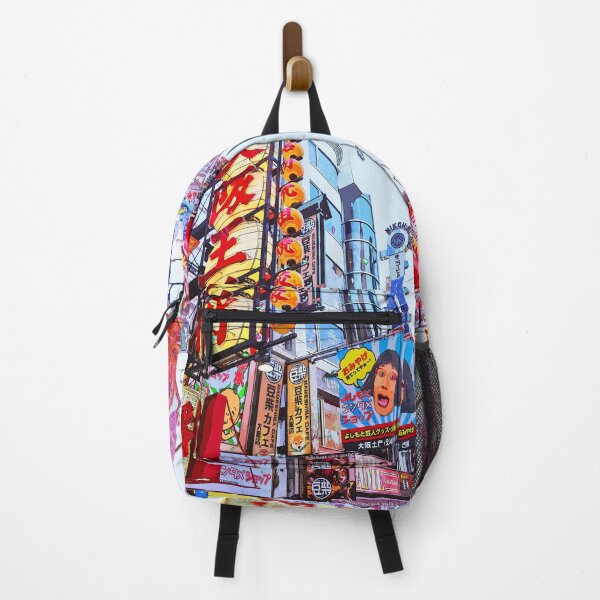 Item preview, Busy street in Osaka designed and sold by AbinSur99.
