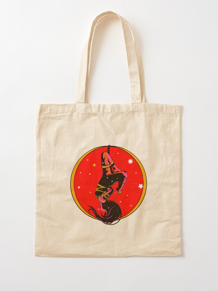 Thumbnail 2 of 5, Tote Bag, Starry Shibari designed and sold by SeattleShibari.