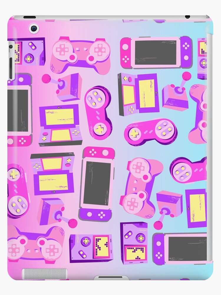 Funda y vinilo para iPad «Controladores de videojuegos Gamer Girl Pastel  Kawaii» de princessmochi | Redbubble