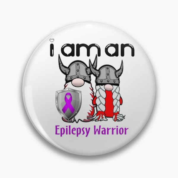 Item preview, I Am An Epilepsy Warrior Support Epilepsy Fighter Gift designed and sold by radianen.