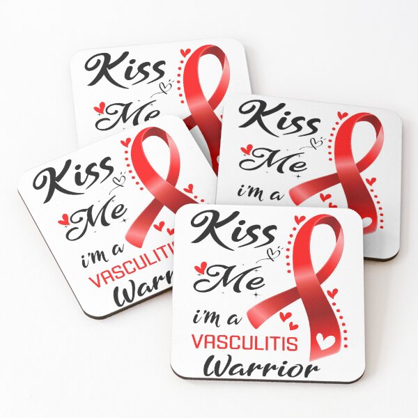 Item preview, Kiss Me I'm A Vasculitis Warrior designed and sold by hvoid41.
