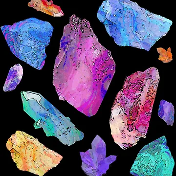 Artwork thumbnail, Gemstone Pattern by Reverie214