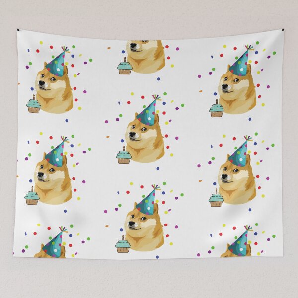 Item preview, Birthday doge designed and sold by Awesomefamily.