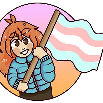 Artwork thumbnail, Madeline Trans Pride by moobloom