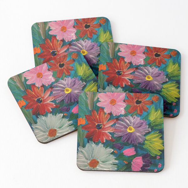 Item preview, Some abstract wild flowers  designed and sold by kkartwork.