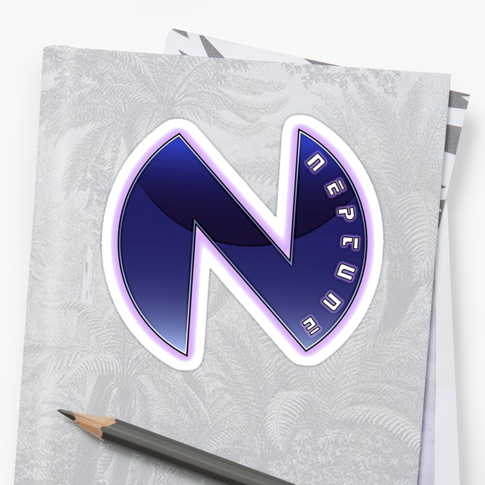 Hyperdimension Neptunia Neptune Logo Stickers By Swiftm0nkey Redbubble 1622