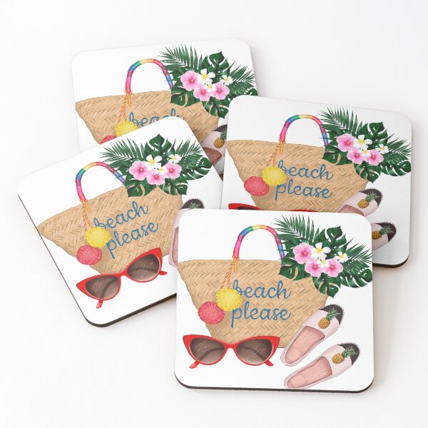 Item preview, Summer themed  girly illustration designed and sold by Lalanacliparts.