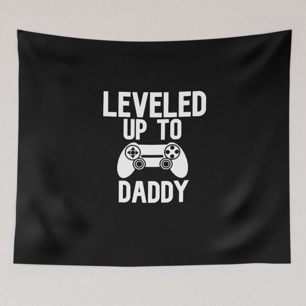 Item preview, Leveled Up to Daddy  designed and sold by zahra369der.