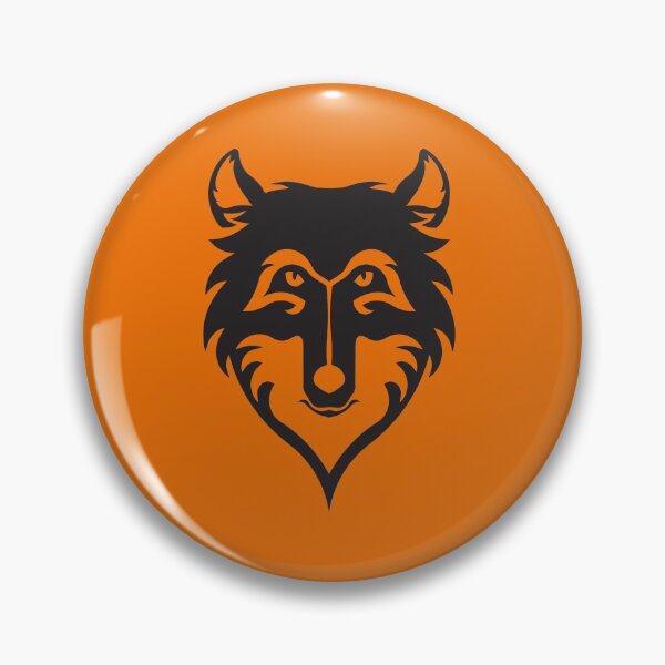 Item preview, Wolf head designed and sold by Charles Buchanan.