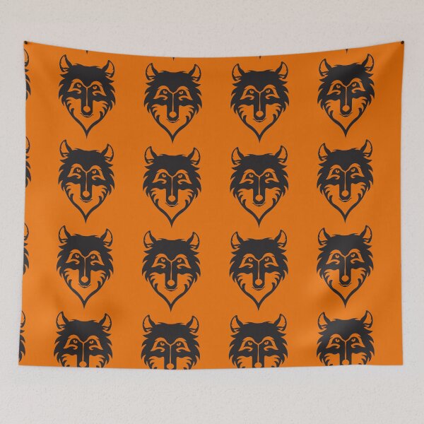 Item preview, Wolf head designed and sold by Charles Buchanan.