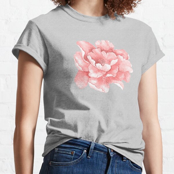 T Shirts Blumenzeichnungen Redbubble