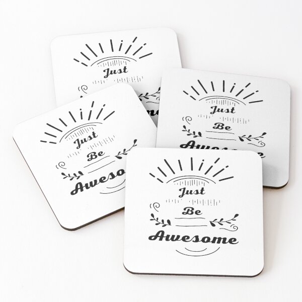 Item preview, Just be awesome funny design  designed and sold by TheGiftingTree.