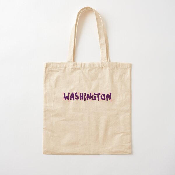 washington w flowers Cotton Tote Bag