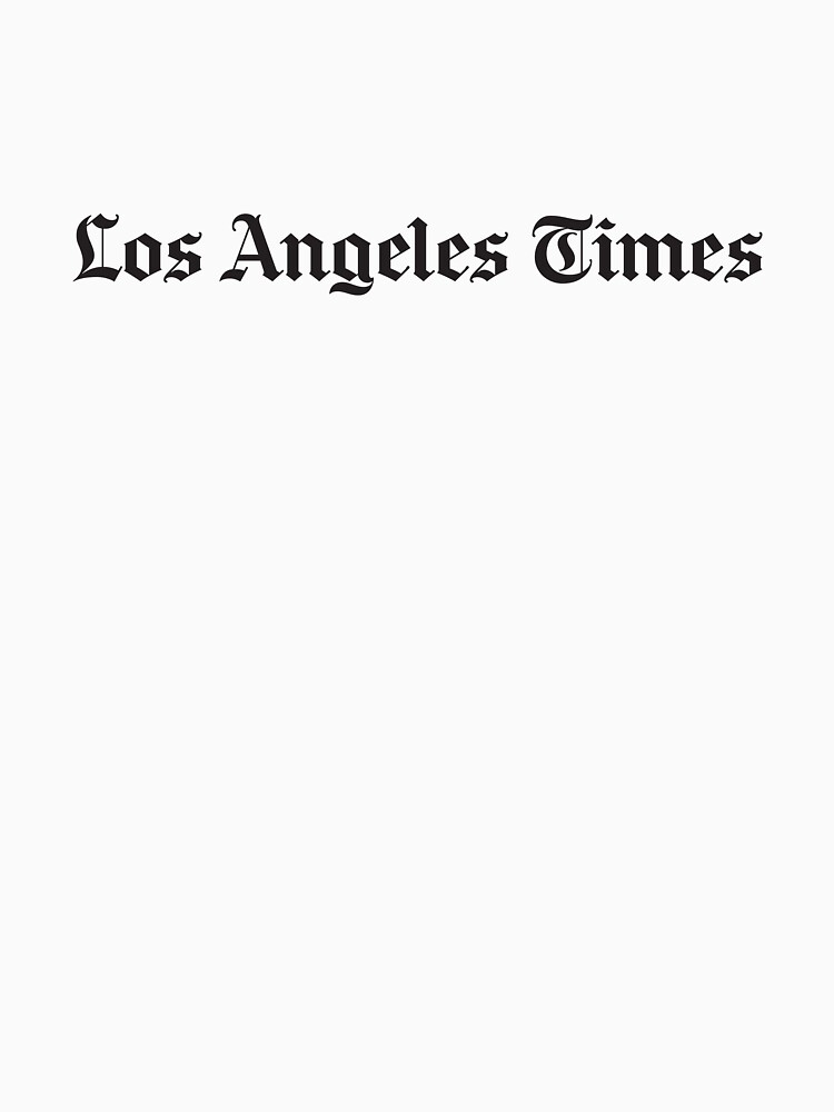 Los Angeles Times - California Essential T-Shirt for Sale by