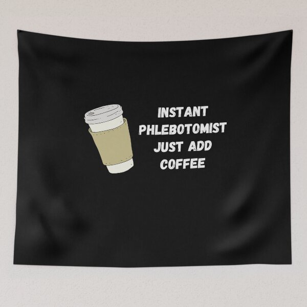 Item preview, Instant Phlebotomist Just Add Coffee Sticker Pack designed and sold by Crafty-Mornings.