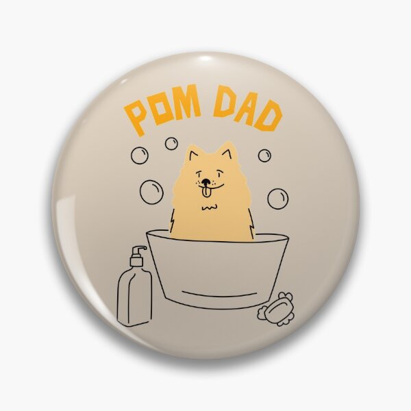 Item preview, Pomeranian Dog Dad designed and sold by Wachi-A.