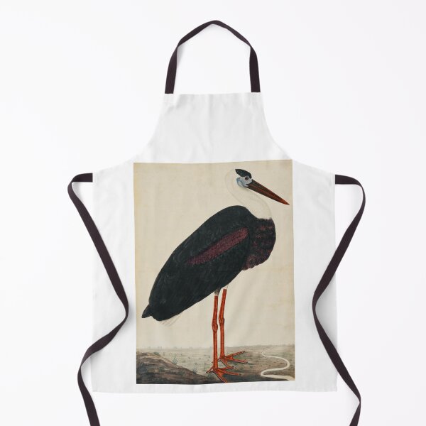 Item preview, Black Stork in a Landscape designed and sold by Freyas-Eventyr.