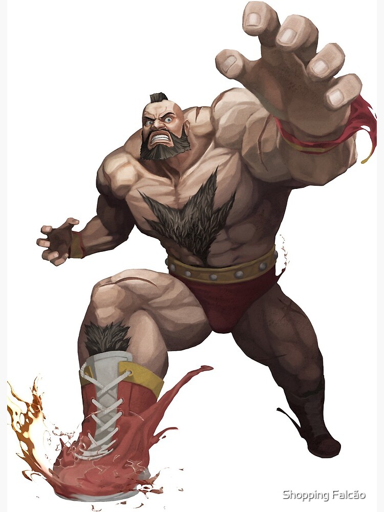 Zangief Poster for Sale by Ghostach