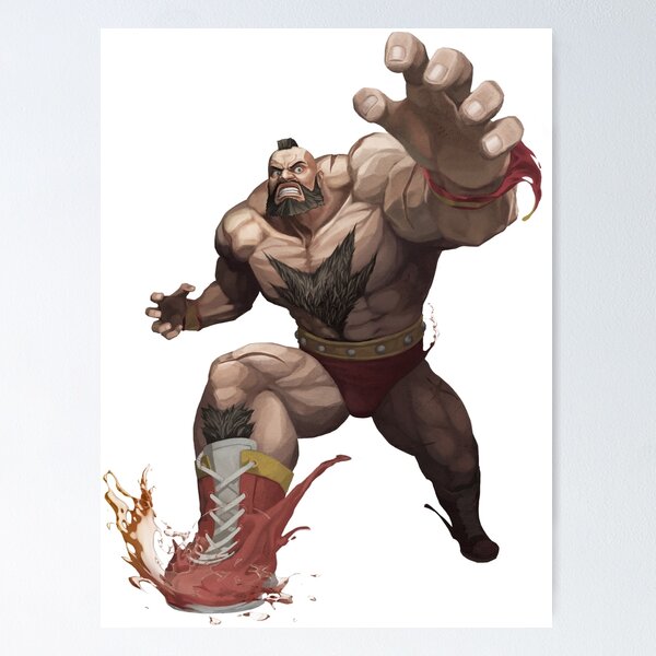 Street Fighter® 3D Mini Pixel Fighter – Zangief