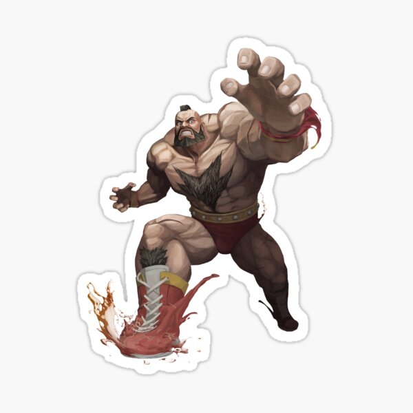 Zangief artwork #2, Street Fighter 2: High resolution